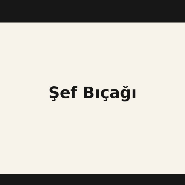 Şef Bıçağı 20 cm