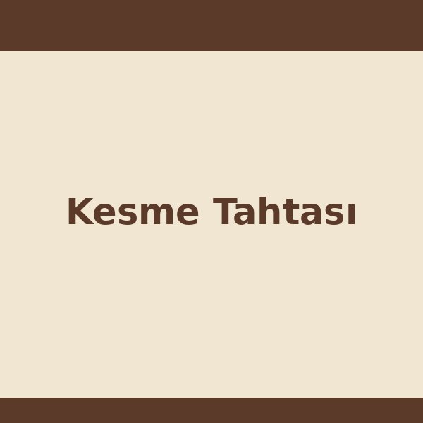 Bambu Kesme Tahtası